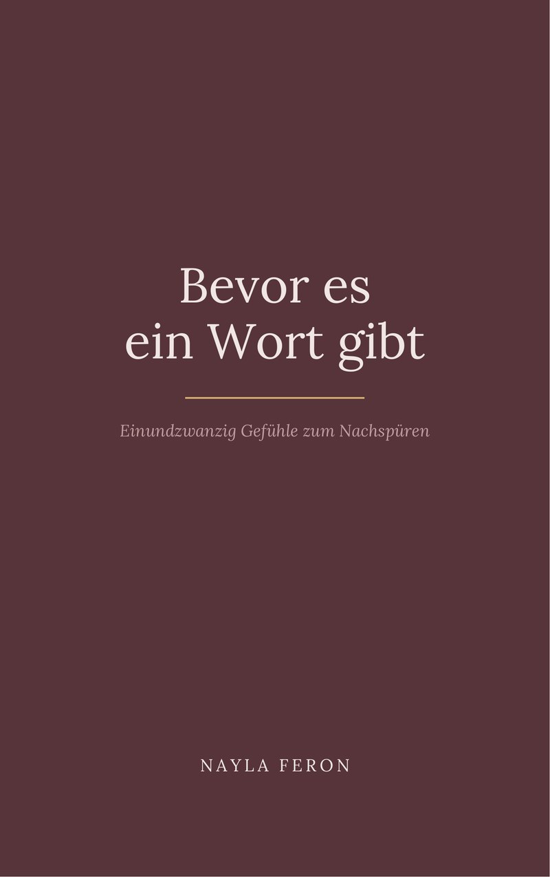 Start Bevor es ein Wort gibt